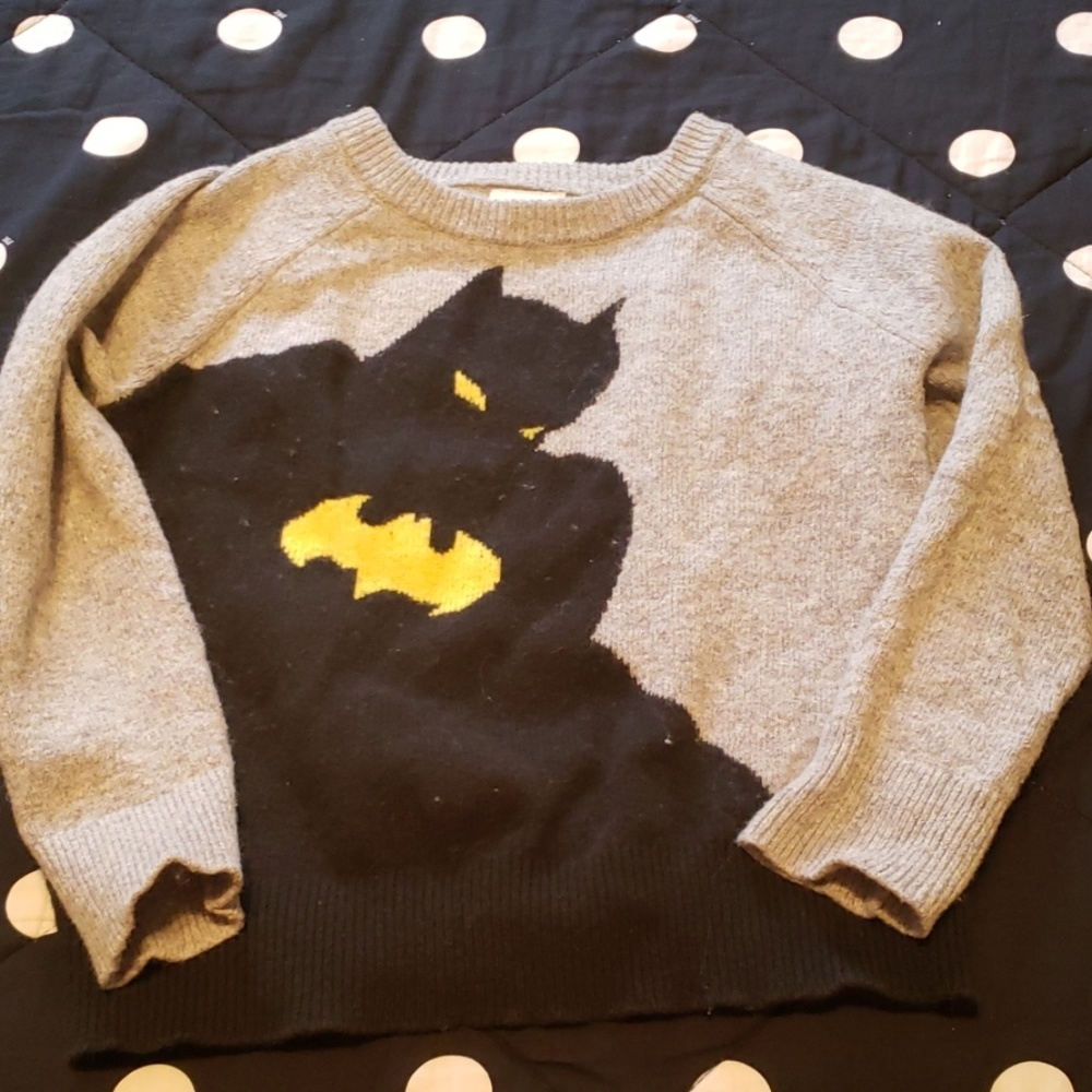 Gap batman kids sweater 6/7
